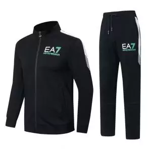 ea7 armani exchange jogging colorway zipper noir